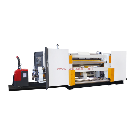 Drawer style single-sided corrugated cardboard machinery