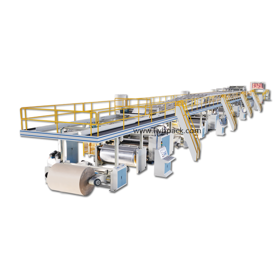 Seven layer corrugated cardboard production line