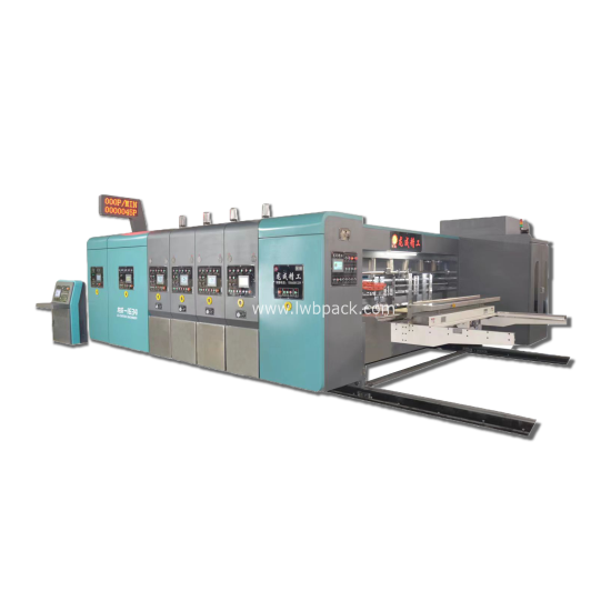 Fully automatic carton flexographic printing machine