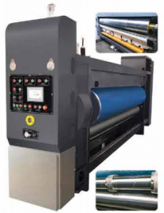 Fully automatic carton flexographic printing machine