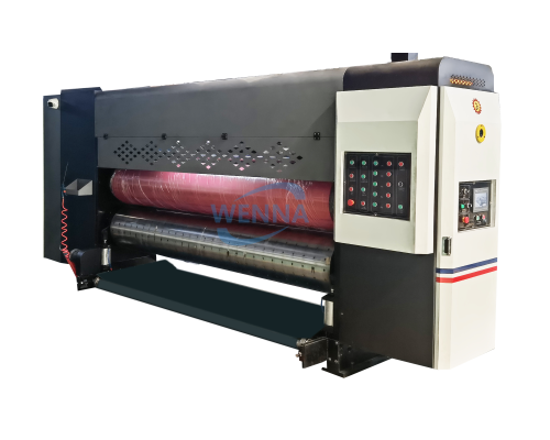 Corrugated cardboard flexographic printing machine 4